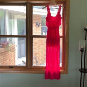 Lush NWOT Fuschia pink dress
